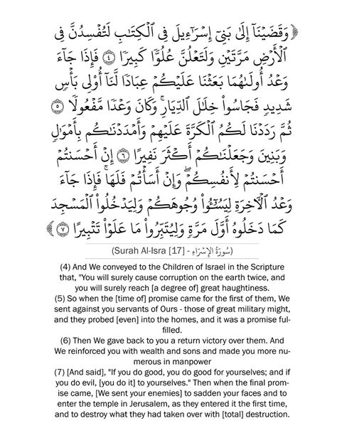 surat al isra ayat 80